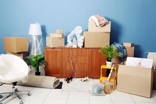Professional packing and unpacking service for a Haringey home move