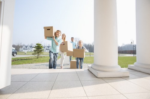 Haringey removal company organizing a residential relocation