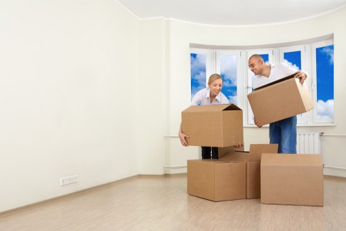 Furniture collection and removal loading scene