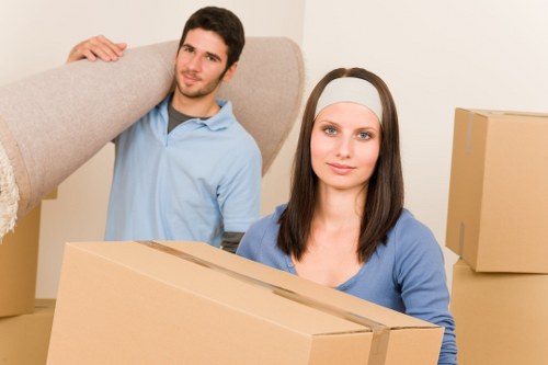 Local removals van for flat moves in Haringey